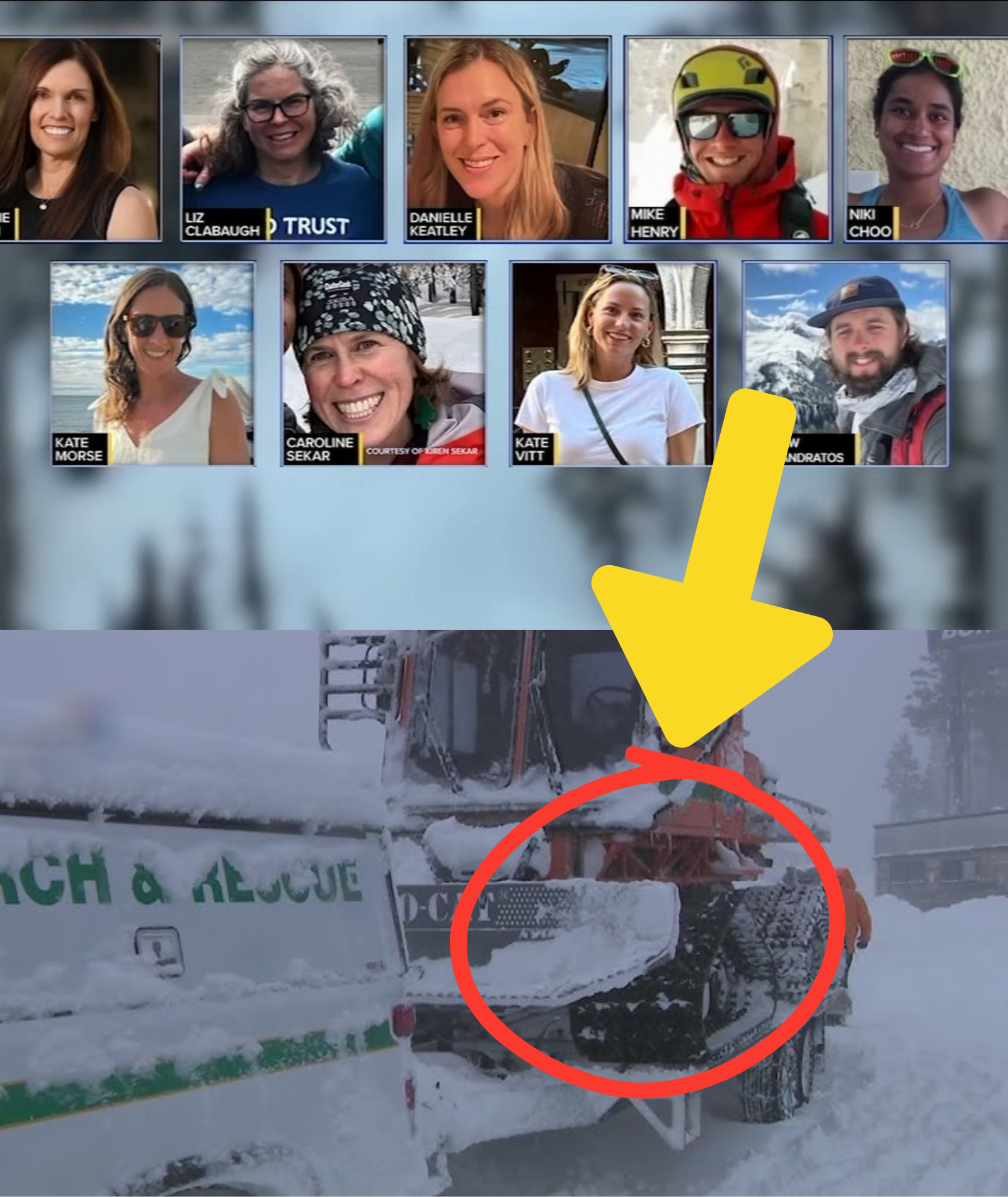 NEW DETAILS: Identities of all nine victims in the Castle Peak avalanche confirmed, THREE REMAIN ALIVE with the final clip filmed before they were FULLY LOST