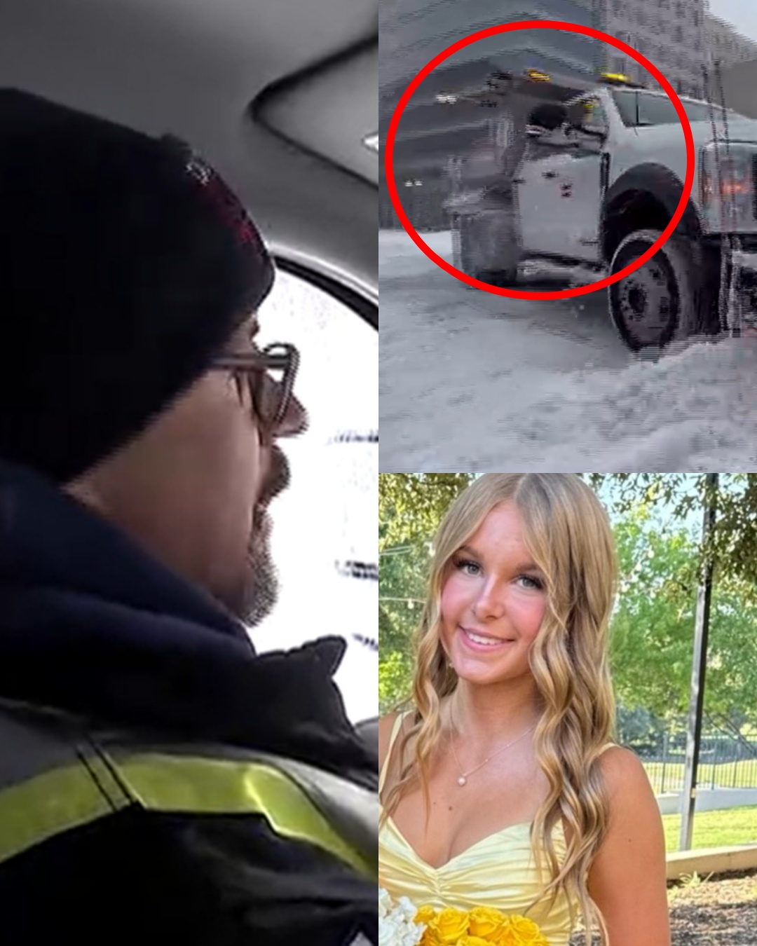 The skiing incident in Texas: Neighbors reported hearing the screams of two girls as the Jeep sped around the corner before the crash occurred. However, the police made an unreasonable decision..