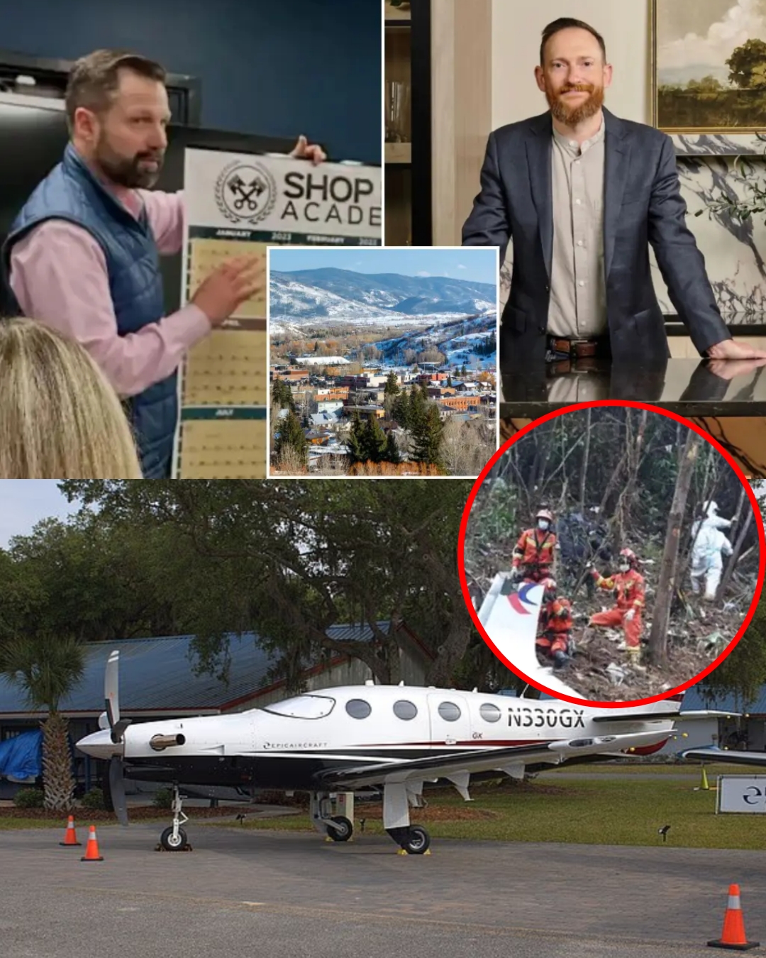 BREAKING: Identities Revealed — Tennessee CEO and Three Family Members Killed in Private Jet Crash Near Colorado Ski Resort, Nation in Shock