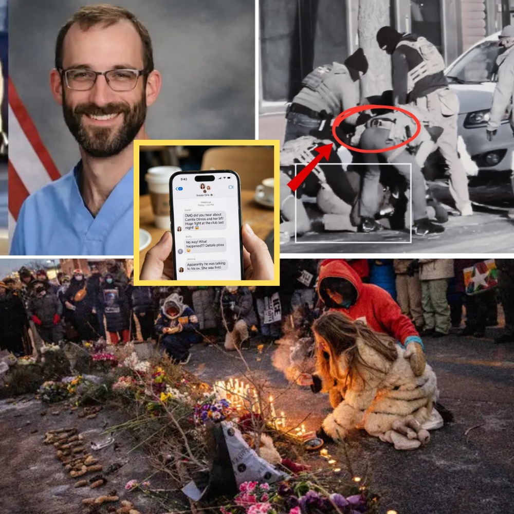 People present at the scene, standing 5 feet away from Alex Pretti, said he was ‘trying to help a woman’ when he was shot: ‘They’re not telling the truth’…