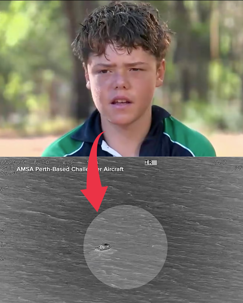 A 13-year-old boy speaks out after swimming miles to save his family stranded at sea: “I only brought one thing with me to survive underwater…”