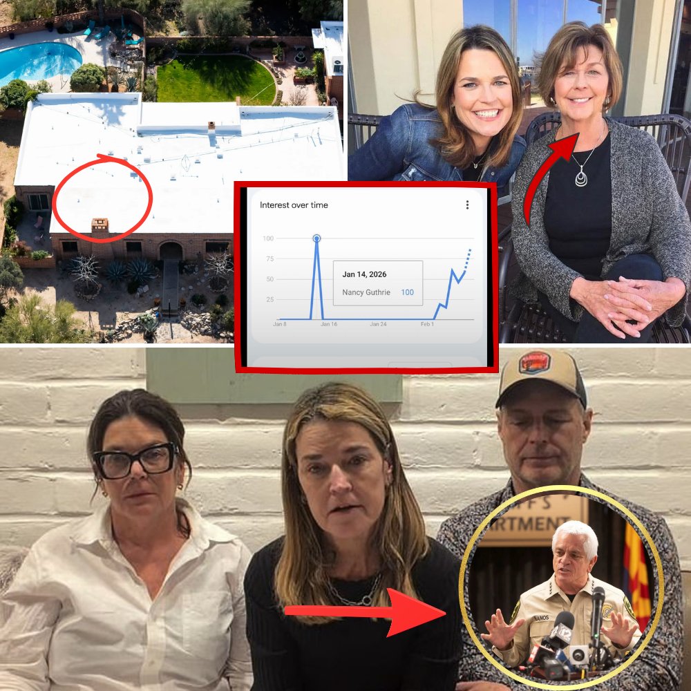 One puzzling detail: Nancy Guthrie’s name was unexpectedly searched 100 times in Colombia, just two weeks before the kidnapping occurred. The Google Trends data is real — and it’s chilling.