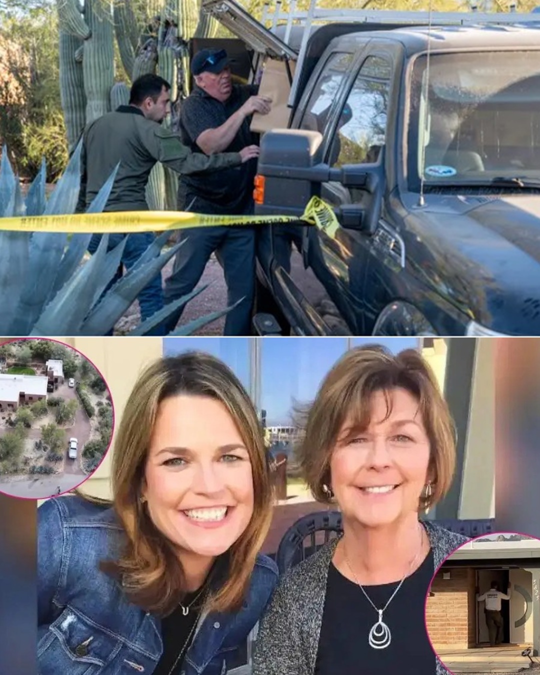 NEW DEVELOPMENTS IN THE KIDNAPPING CASE: The investigation into the kidnapping case has unexpectedly taken a more shocking turn. This morning, the police re-sealed the forest behind Nancy Guthrie’s house after discovering new evidence: a series of deep female footprints on the ground.