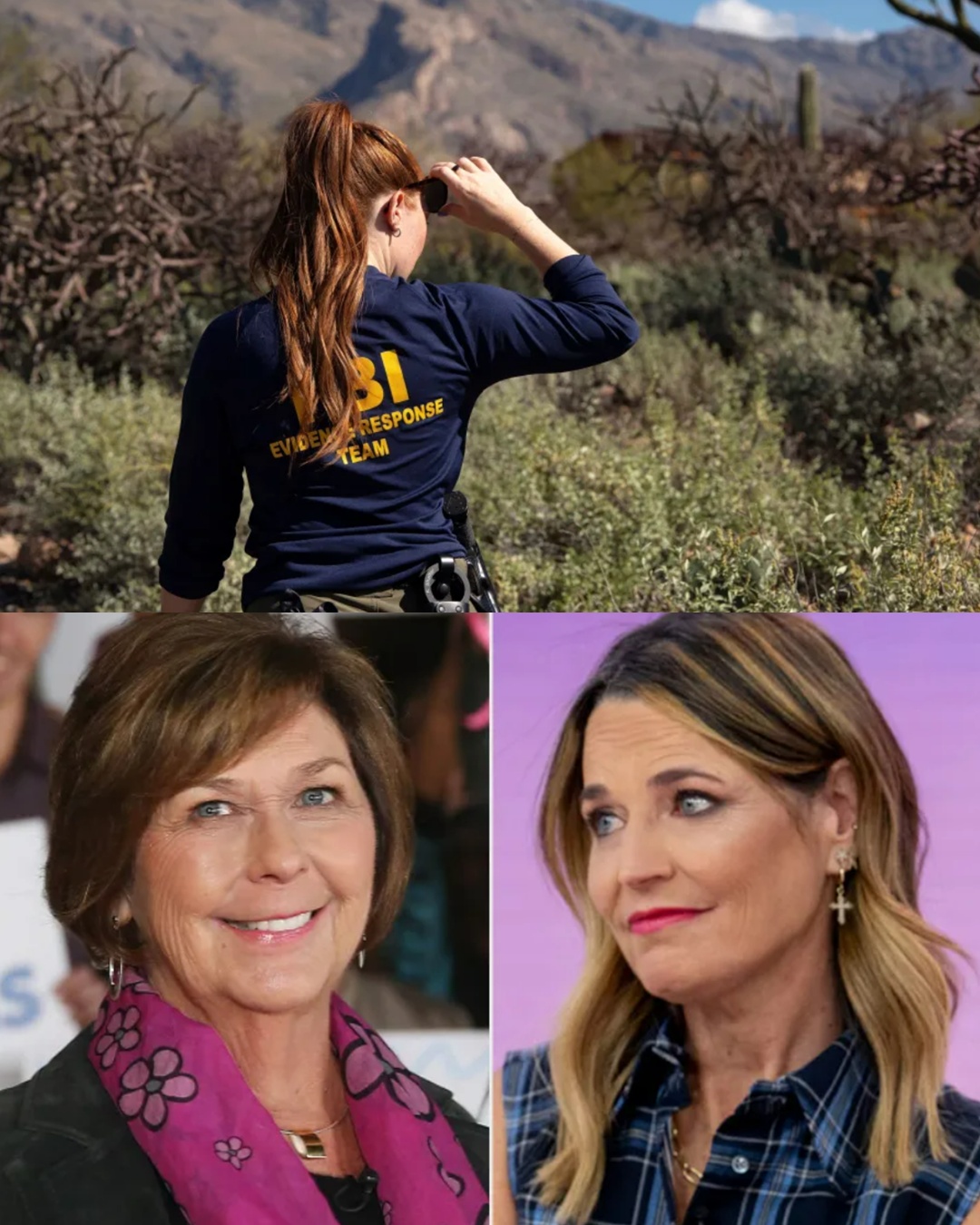 Clue found in the Nancy Guthrie case: A torn piece of clothing and strange traces transmitted directly by a drone left the entire investigation team stunned. It turned out that the perpetrator might be closer than they thought