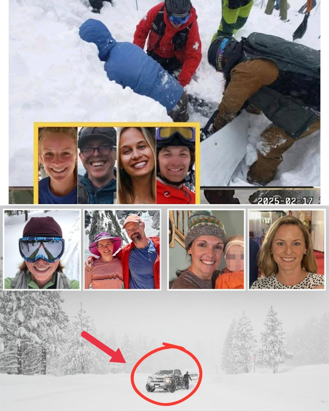 Six close friends perished in an avalanche: Heartbreaking final images revealed