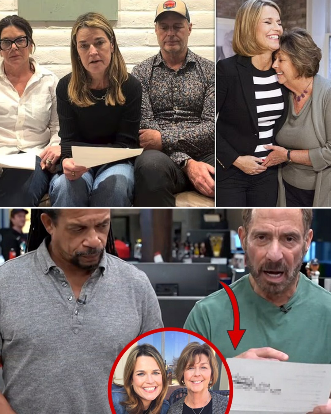 AT THIS MOMENT: Kidnap negotiators surround Nancy Guthrie’s house while her daughter Savannah reads a script pleading for her mother to come home