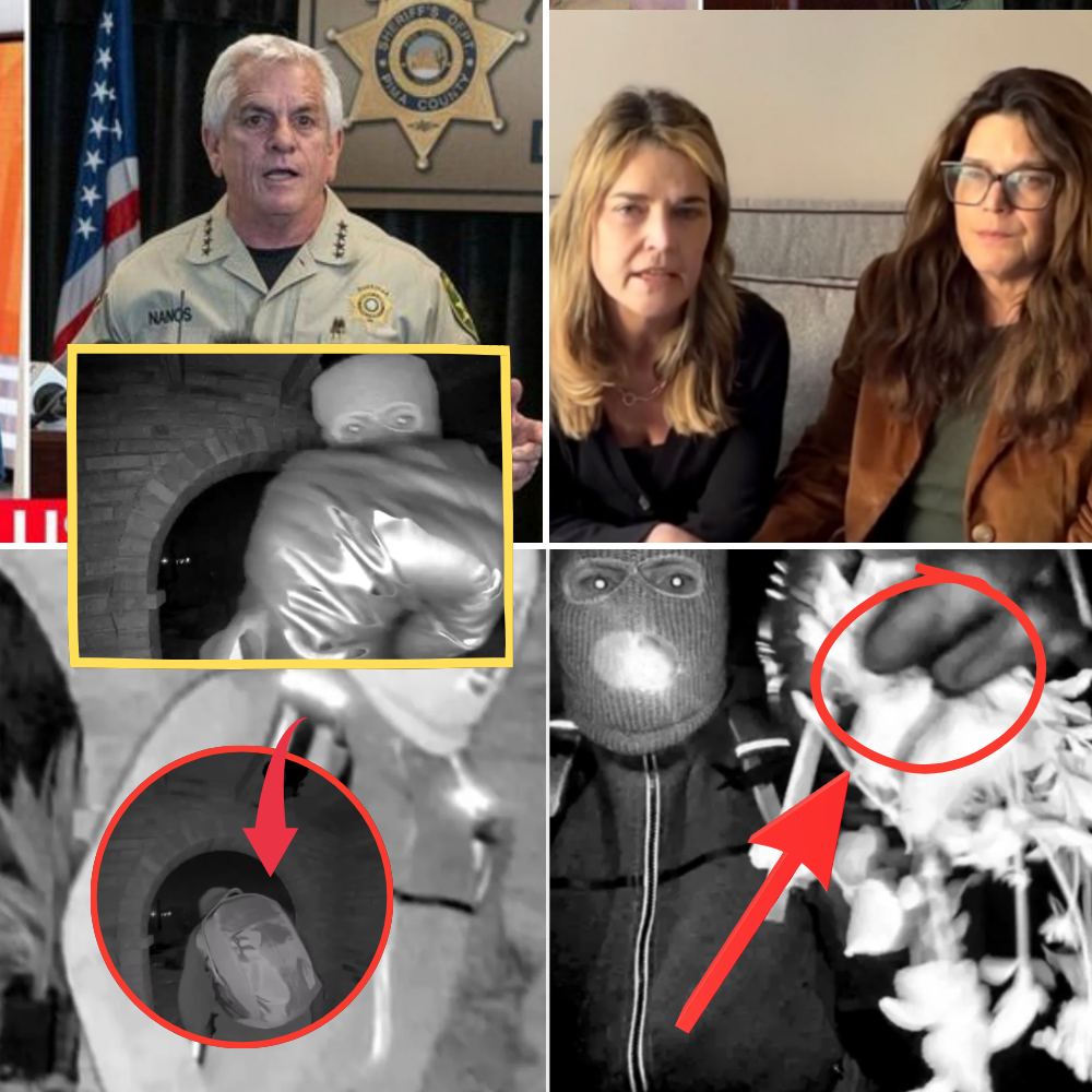 After releasing photos of a suspect allegedly carrying a weapon, police simultaneously searched the neighborhood where Annie Guthrie lives.