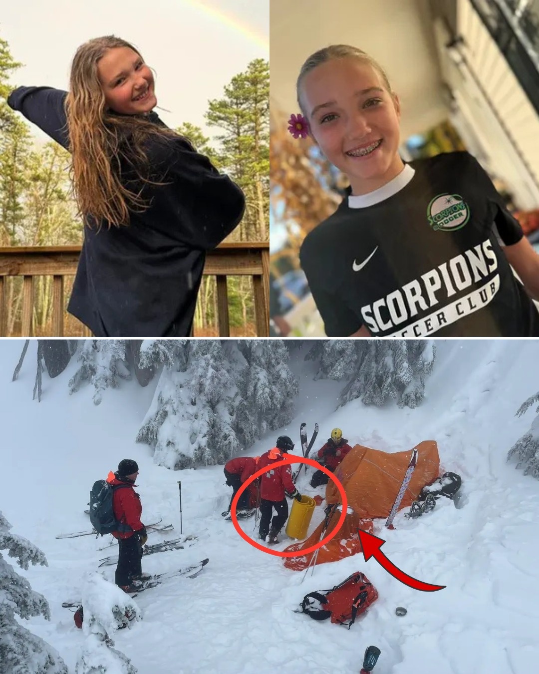 A short but loving message from the victim has been found, leaving heartbroken for those left behind