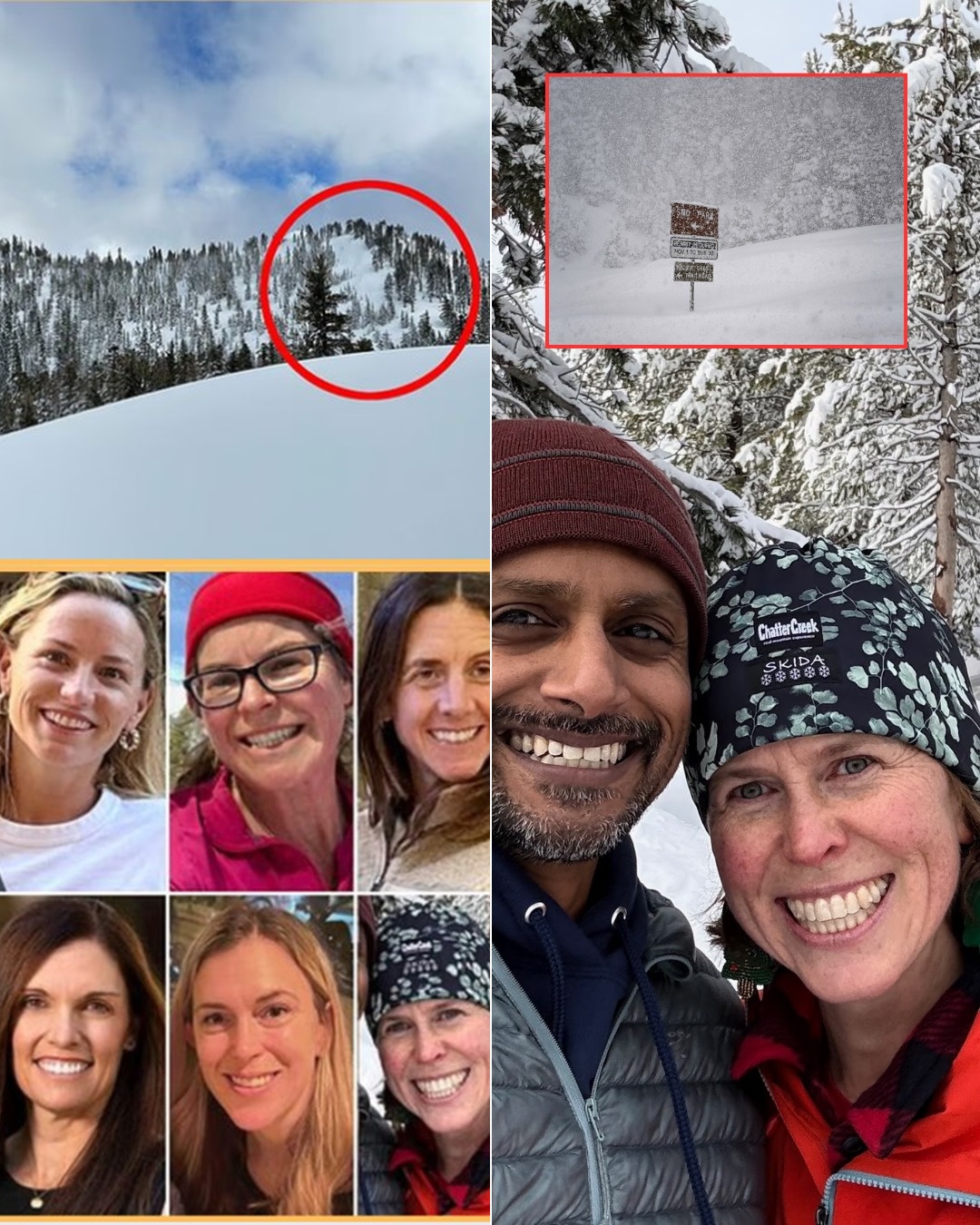 The final moments of eight mothers in the avalanche tragedy are revealed: A journey from which there is no return