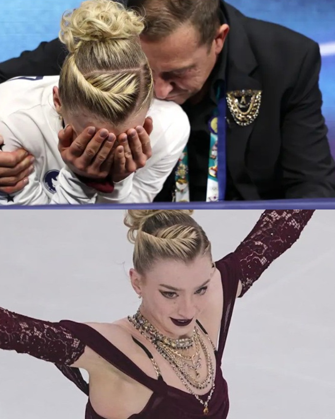 While the referees focused on techniques on the ice, a video from the spectator stand angle exposed Amber Glenn’s serious mistake at the 2026 Olympics