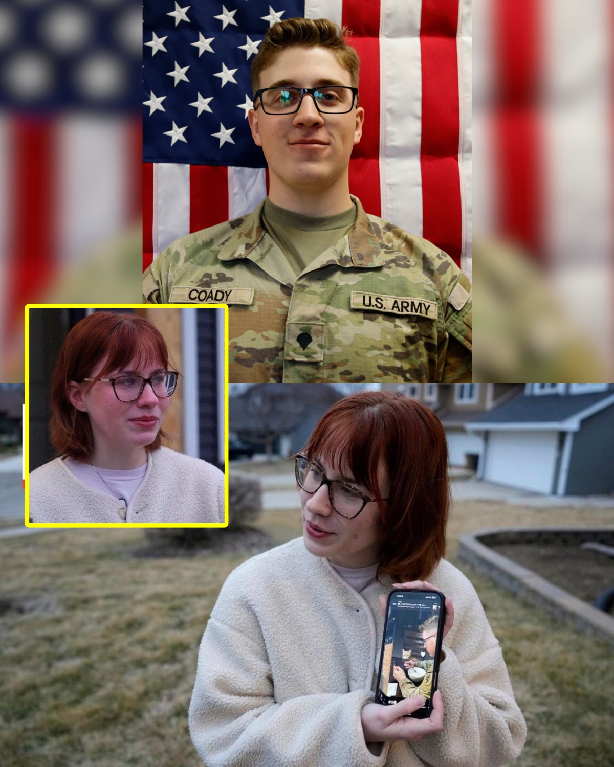 GRIEF FROM IOWA: Families tearfully bid farewell to young soldier k!lled in Kuwait — tributes to Sgt. Declan J. Coady are leaving the entire United States speechless