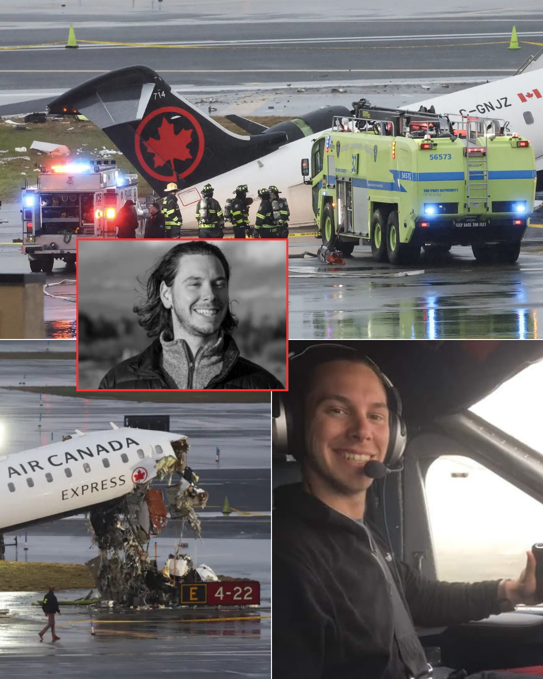 Passengers Reveal: The pilot’s last actions may have prevented a far greater disaster during the deadly collision at LaGuardia Airport