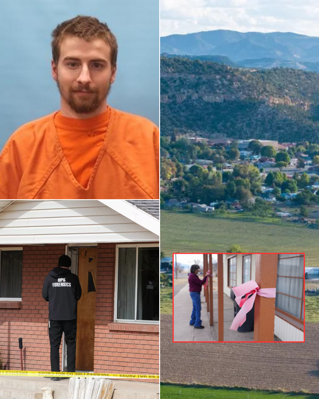 BIZARRE CLUE: Investigators discovered identical notes inside the jacket pockets of the three victims in the Utah h0micide case