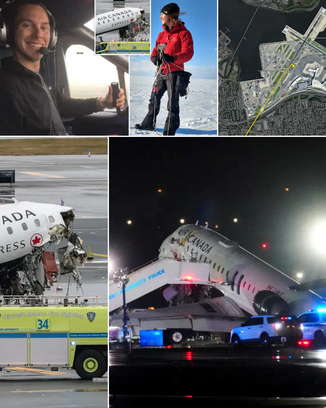 Major Progress: Investigators have recovered the black box from the Air Canada flight and are now working to recreate the sequence of events before the LaGuardia collision