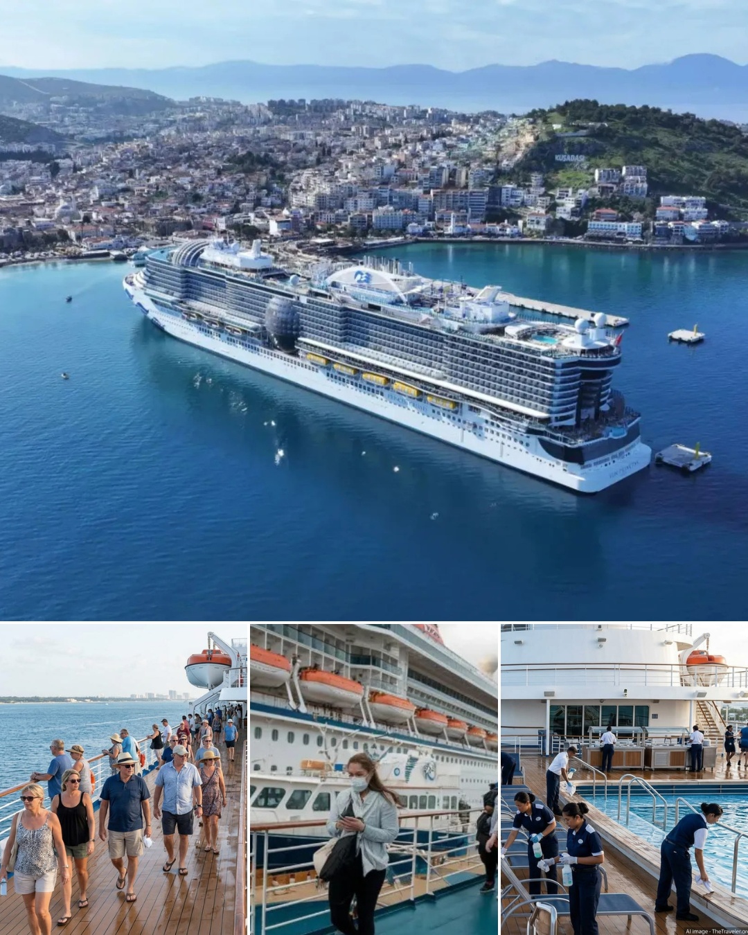 A seven-day cruise was hit by a Norovirus outbreak, with over 150 passengers and crew reporting illness