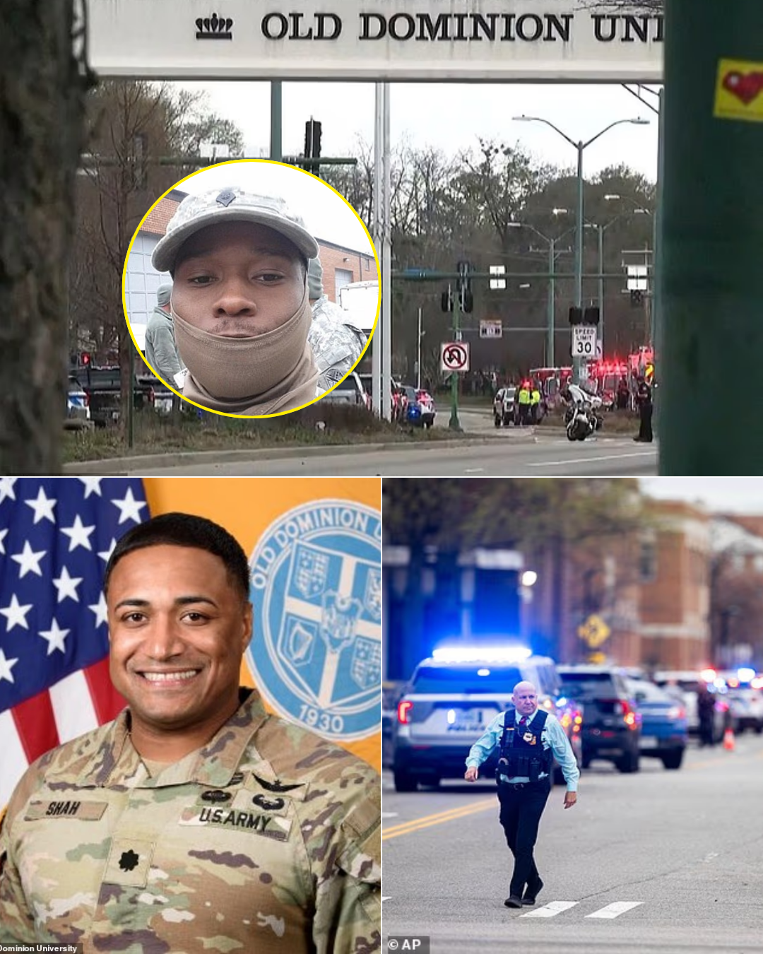 Authorities have identified all victims in the sh08ting at Old Dominion University — the suspect reportedly yelled only two fr!ghtening words before the at1ack
