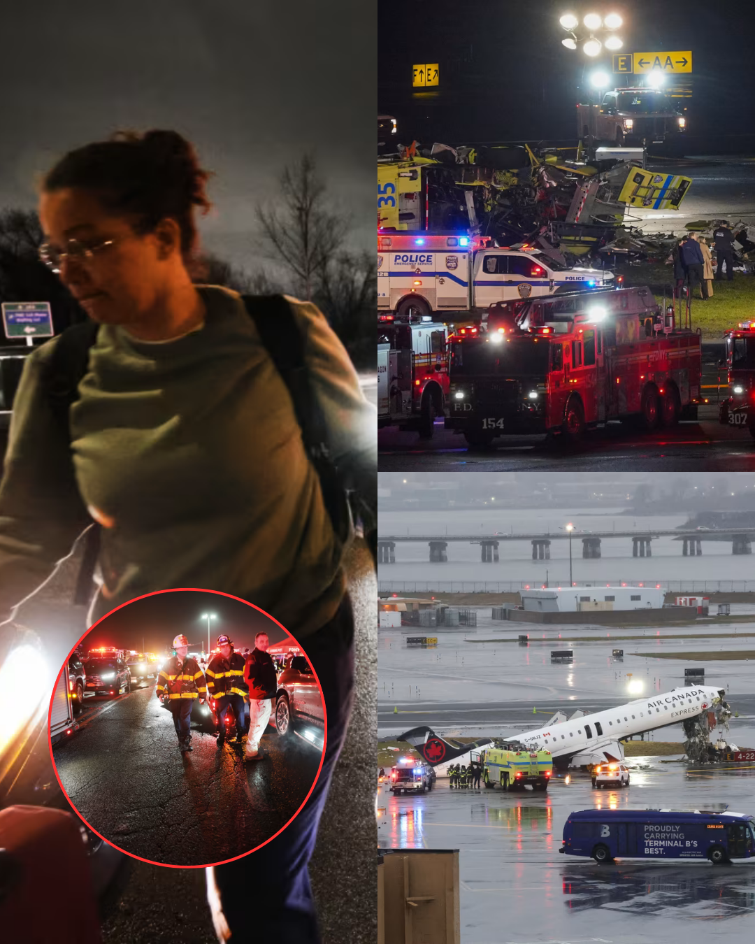 Breaking Update: LaGuardia Airport has been shut down following a deadly collision