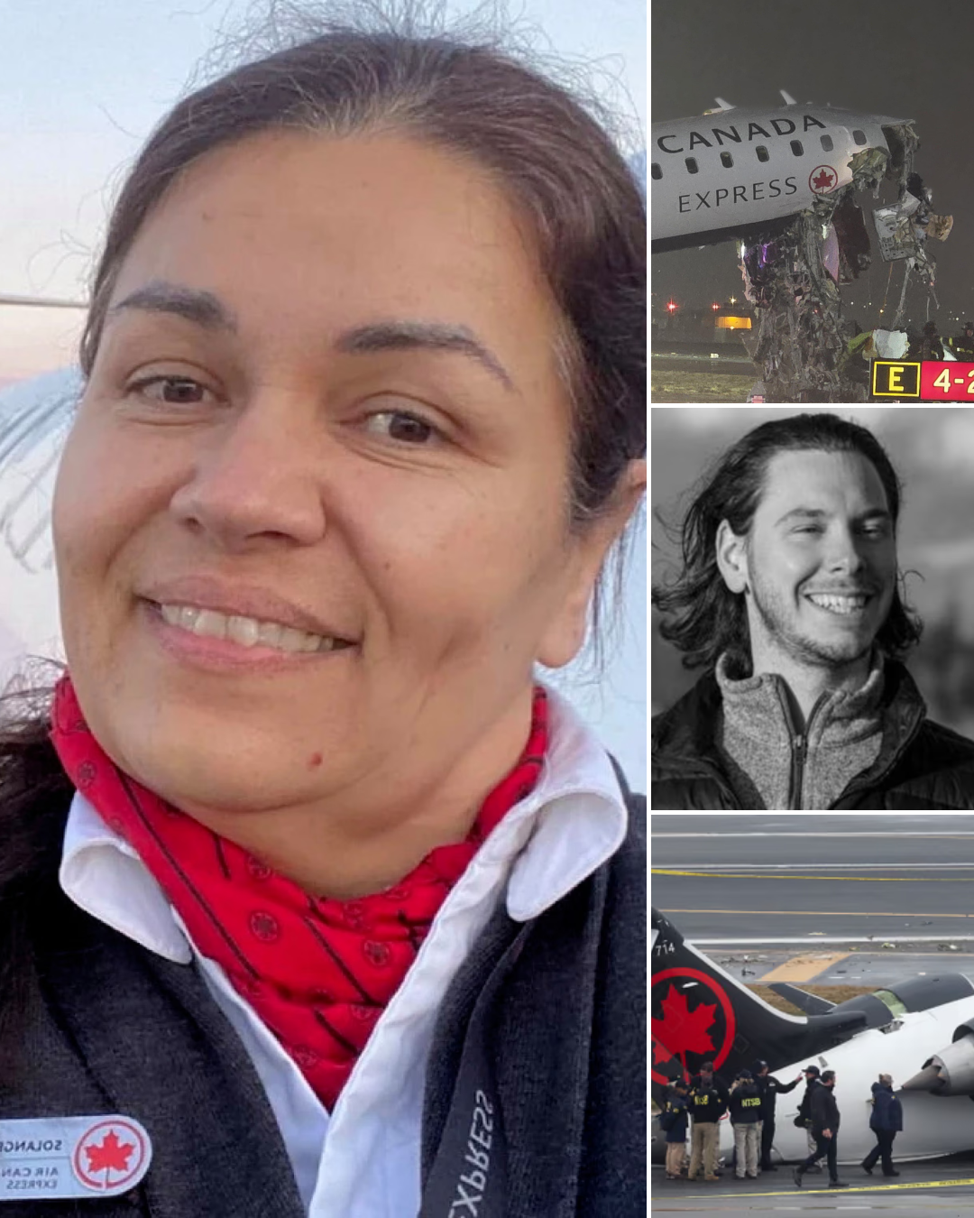 Emotional Account: A flight attendant who survived the crash in New York is now sharing the terrifying seconds when the aircraft collided with a fire truck