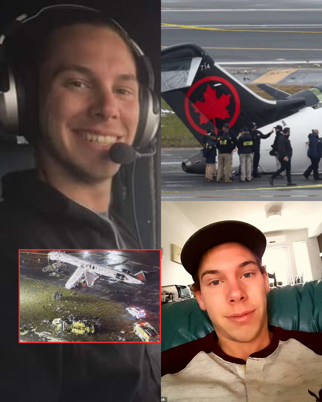 Heartbreaking Release: A 10-second recording from the final call between the two pilots and their son has been made public by their families after the LaGuardia tragedy