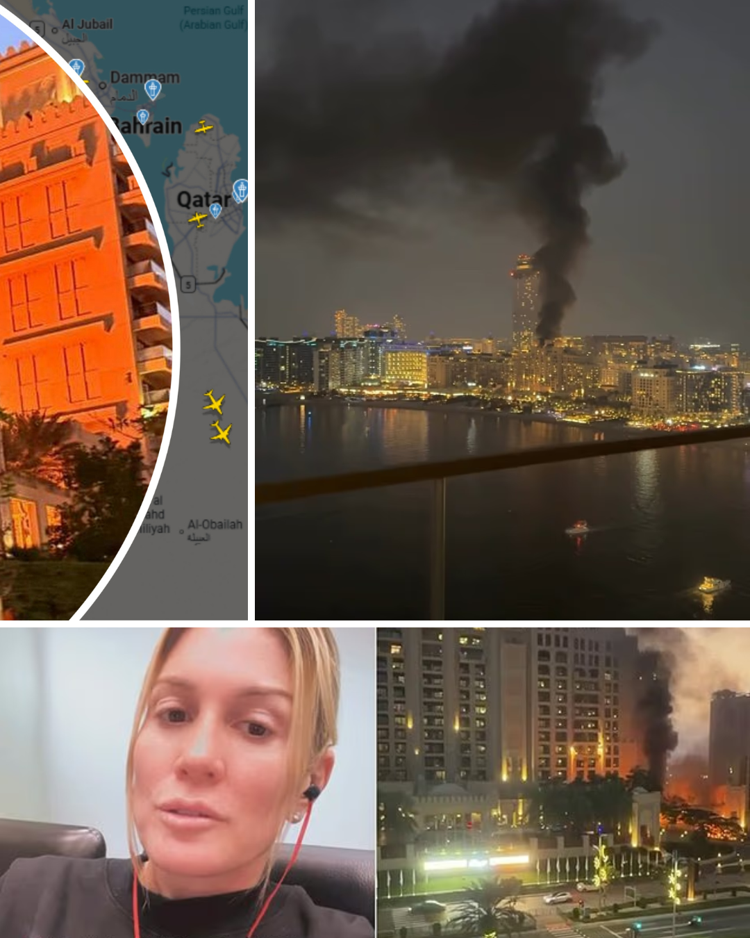 T3rrifying Recollection: Socialite Hofit Golan, visibly shaken, recounts the fr!ght3ning moment she says she w!tnessed !ran’s str!k3s in Dubai