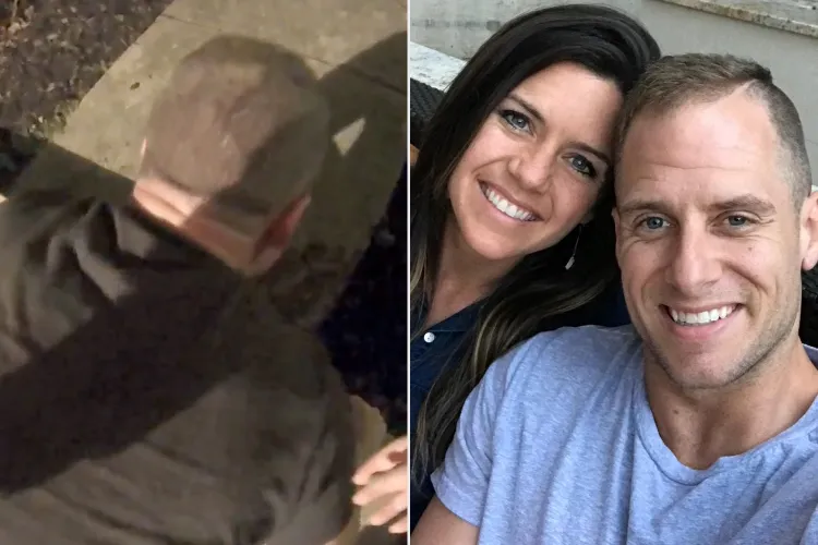 The police officer’s body camera not only captured the crime scene but also the husband’s emotional state.