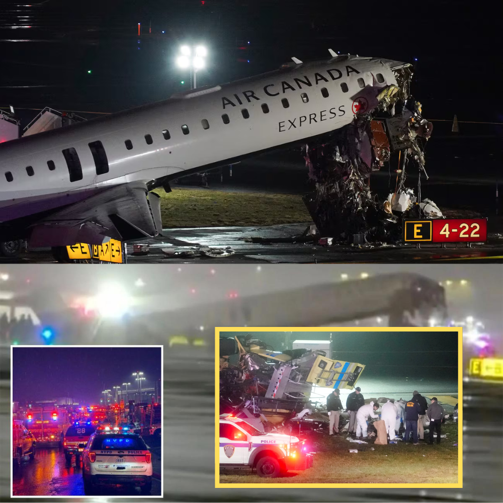 HEARTBREAKING: UNEXPECTED SHARING from the families of the two pilots killed and 41 hospitalized after an Air Canada plane crashed into a fire truck upon landing at LaGuardia Airport, forcing the airport to close.