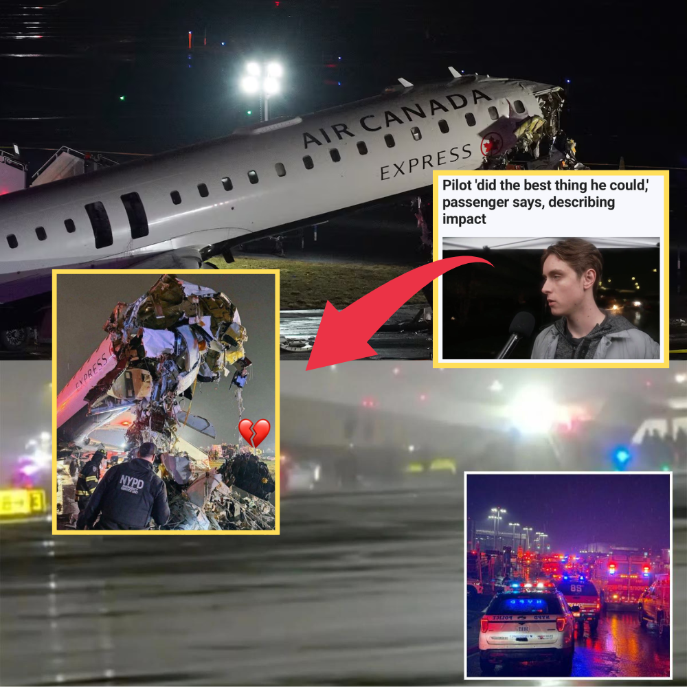 Tragedy at LaGuardia: Plane crashes into fire truck, killing 2 pilots. Passengers recount the terrifying moments just one minute before it was too late….