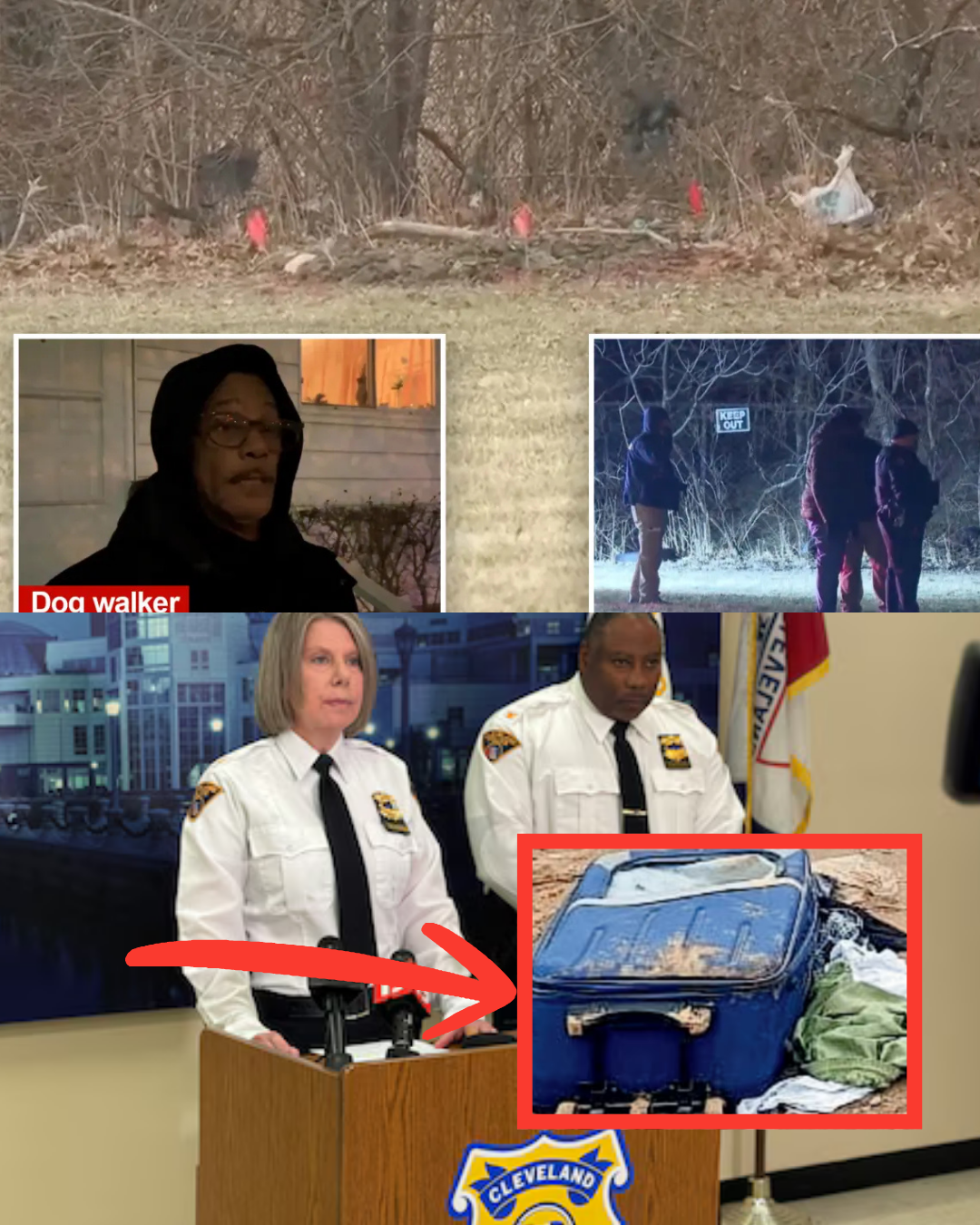 Bo::dies of 2 yo::ung g:::irls found in suitcases in Cleveland’s South Collinwood neighborhood