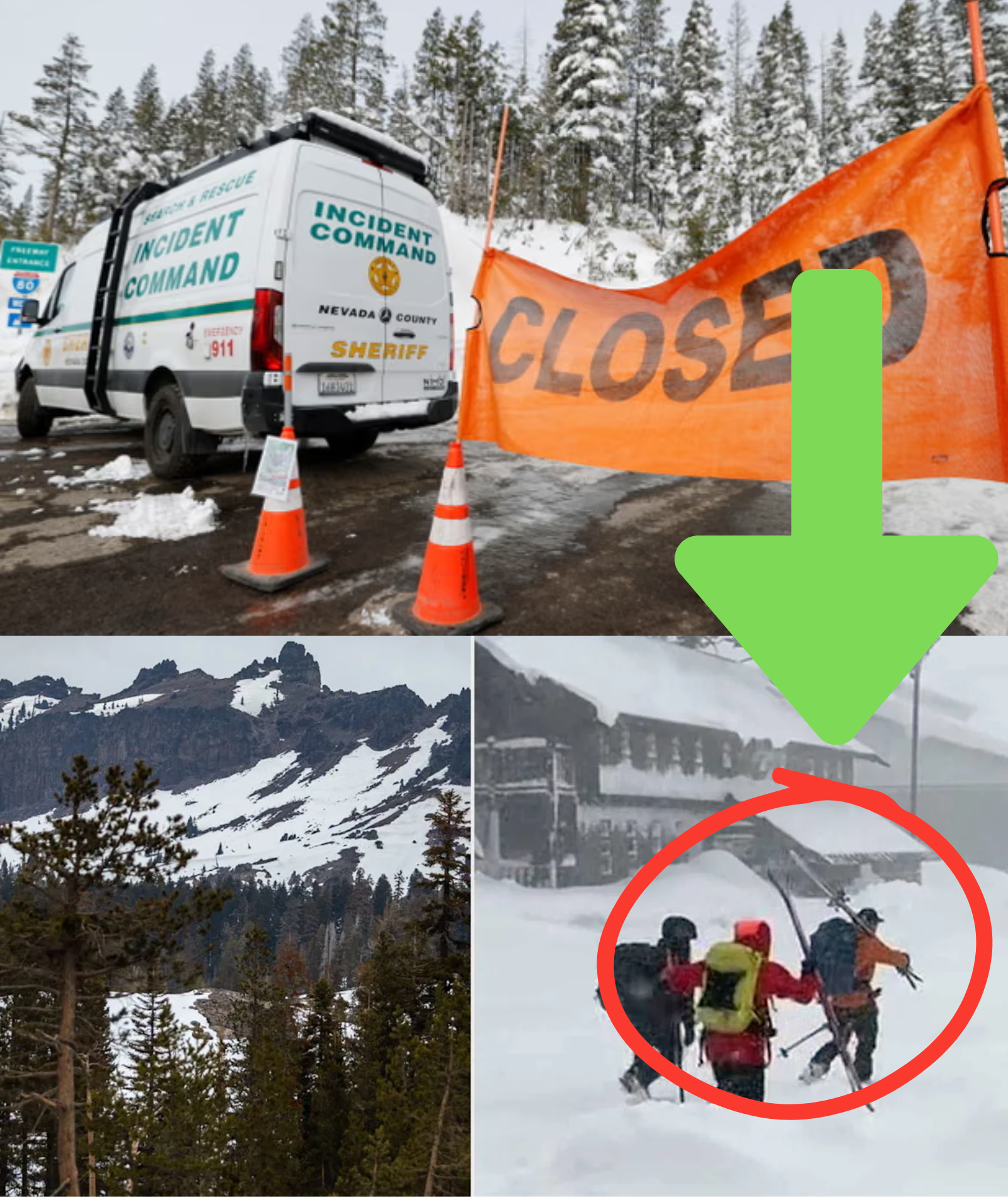 NEW DETAILS: Six skiers survive the d;e;a;dly incident near Lake Tahoe and reveal the harrowing final 15 seconds they witnessed…..