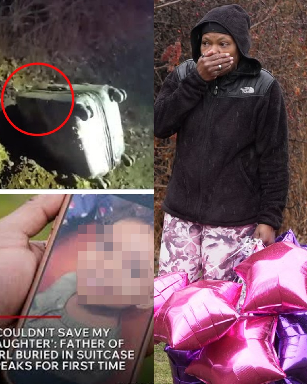 The heart-wrenching voice tore apart the soul of the father who lost two daughters in the Cleveland massacre