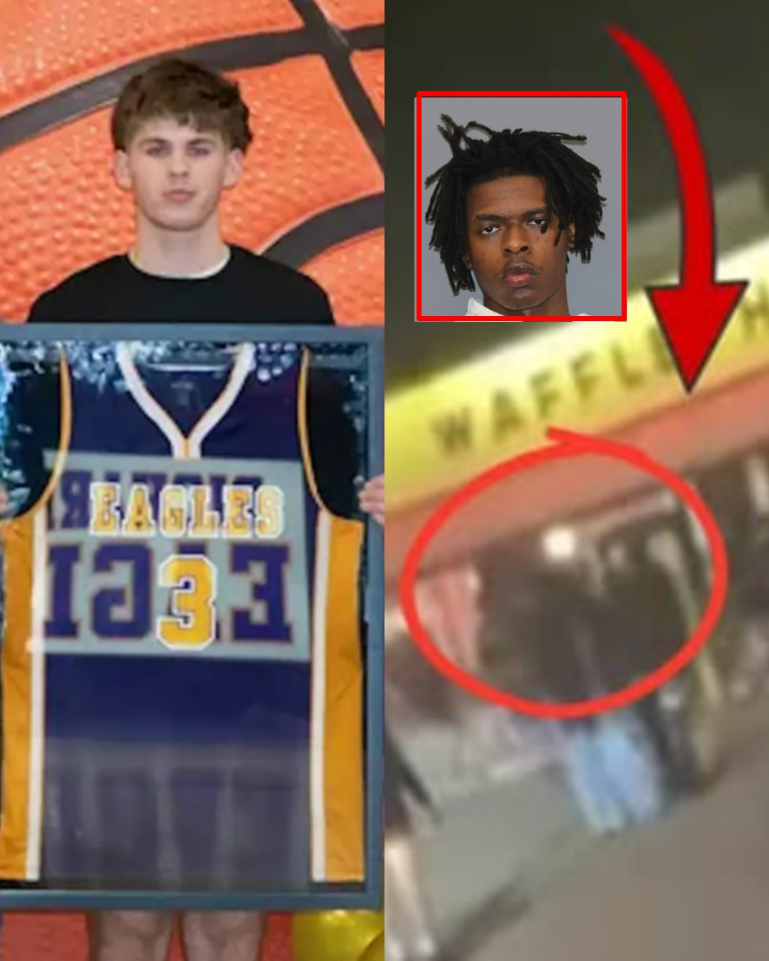 DRAMATIC INCIDENT AT Waffle House: A seemingly ordinary night out turned into a nightmare that completely changed the life of a Texas high school athletic star. The student, once the school’s great hope with a bright future ahead, now faces complete paralysis after risking his life to protect a friend during a fight. Police are searching for the perpetrator based on clues…