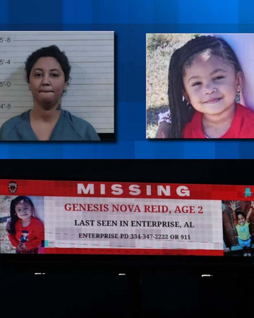 Finally, neighbors spotted the baby girl in her pajamas in early January. After 30 days, the answer to Genesis’s fate was finally found