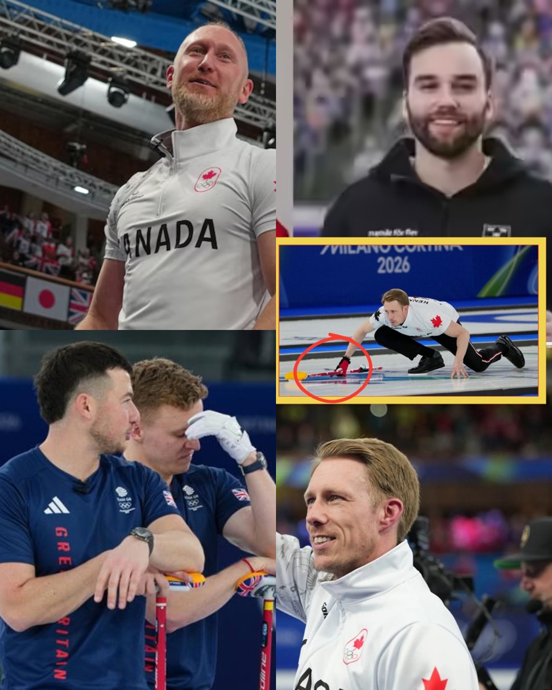 Following accusations regarding his integrity, the captain of the Canadian Curling team has officially spoken out