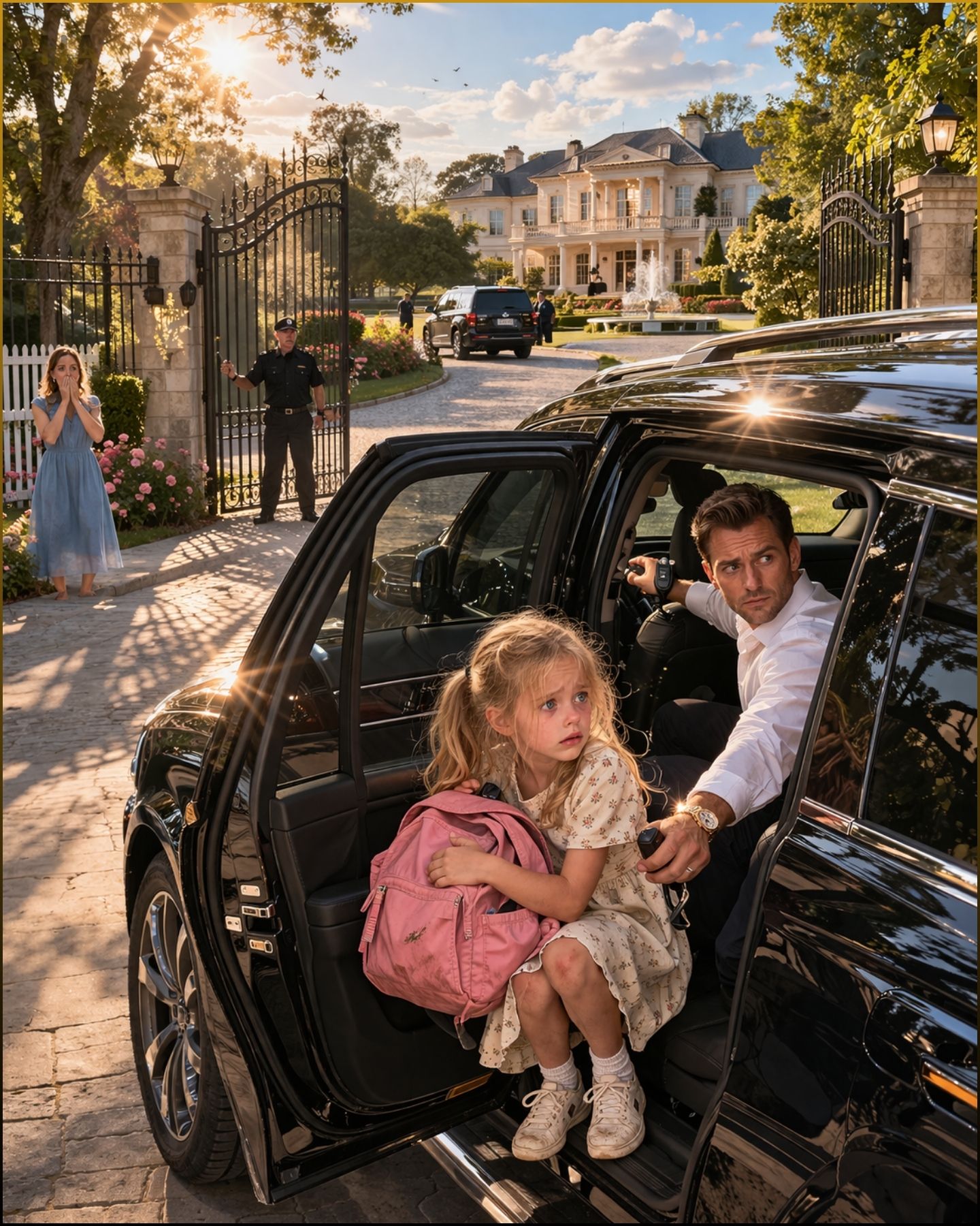 The Little Girl Packed Her Bag To Follow The Quiet Millionaire — What Happened Next Stunned Everyone