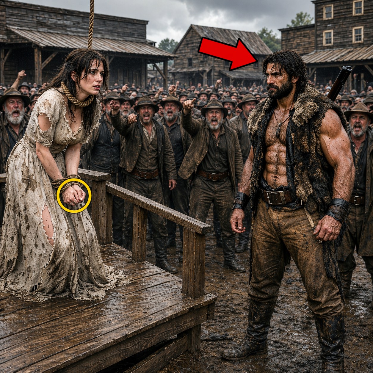 SHE WAS CAUGHT WITH BLOOD ON HER HANDS… BUT ONE MAN SAW WHAT EVERYONE ELSE MISSED