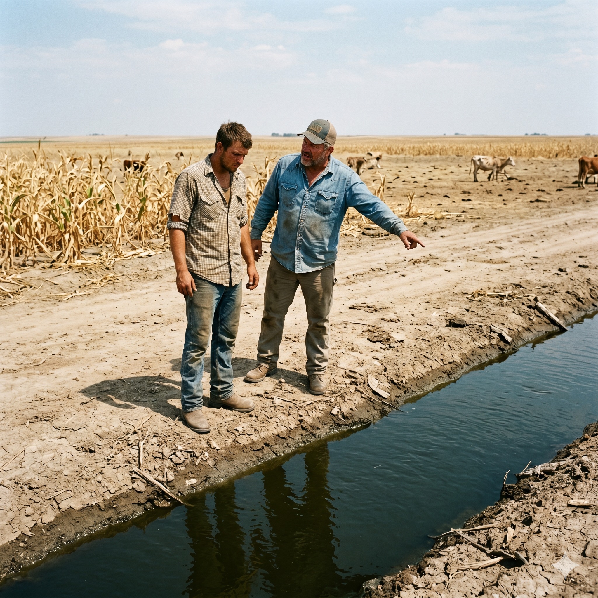 WE THOUGHT THE WATER WOULD SAVE THE FARM… UNTIL SOMETHING UNDER IT STARTED MOVING