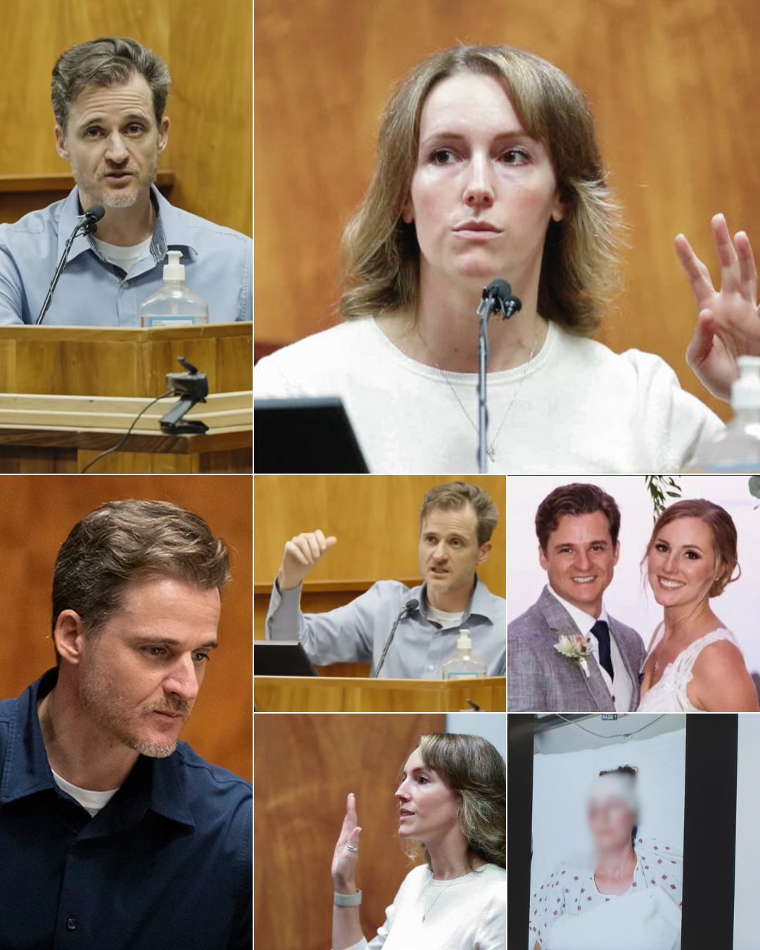 Following the courtroom cheating accusation, the wife strikes back with one last piece of proof against her husband