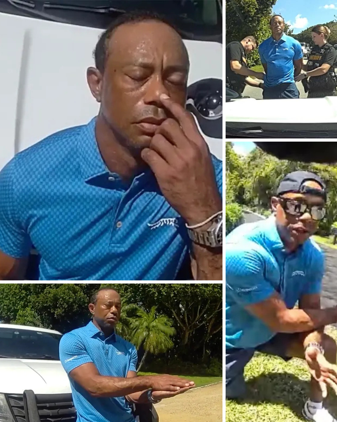 Case Update: The most puzzling part of Tiger Woods’s body cam footage may be the same action he repeated again and again with just six words