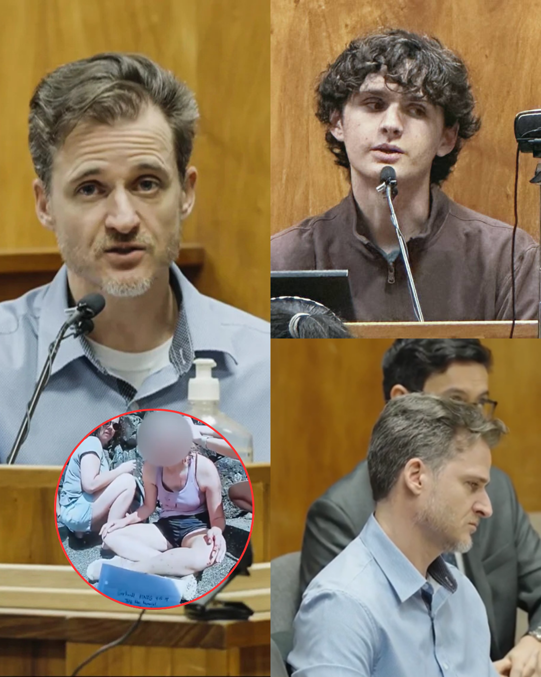 “She tried to sh0ve me first” — the Hawaii doctor, close to panic, finally unloads everything in court about his all3gedly ch3ating wife