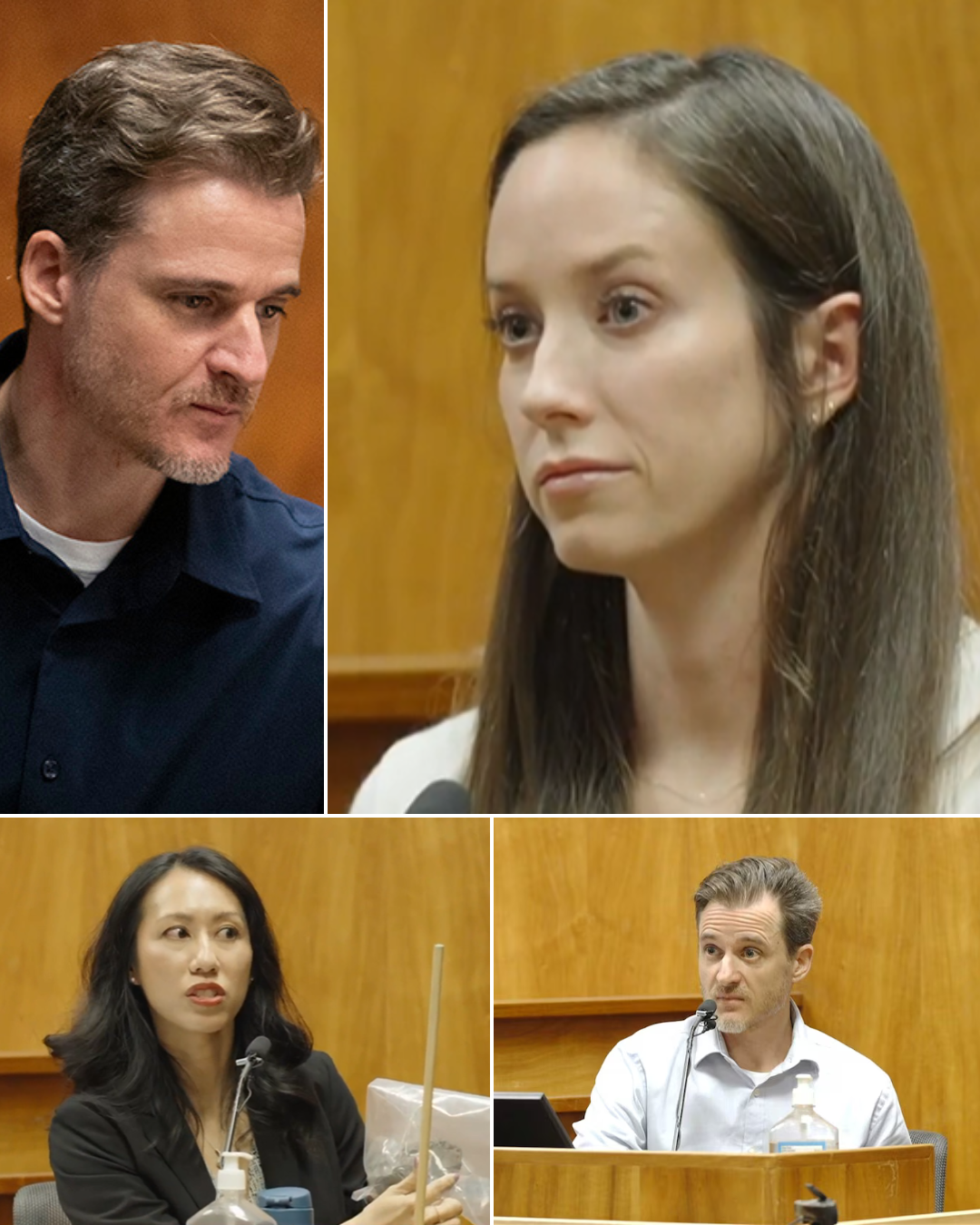 The Hawaii doctor’s final hearing is now underway, and after smiling silently, he made a move that drew every eye in the room — especially his wife’s