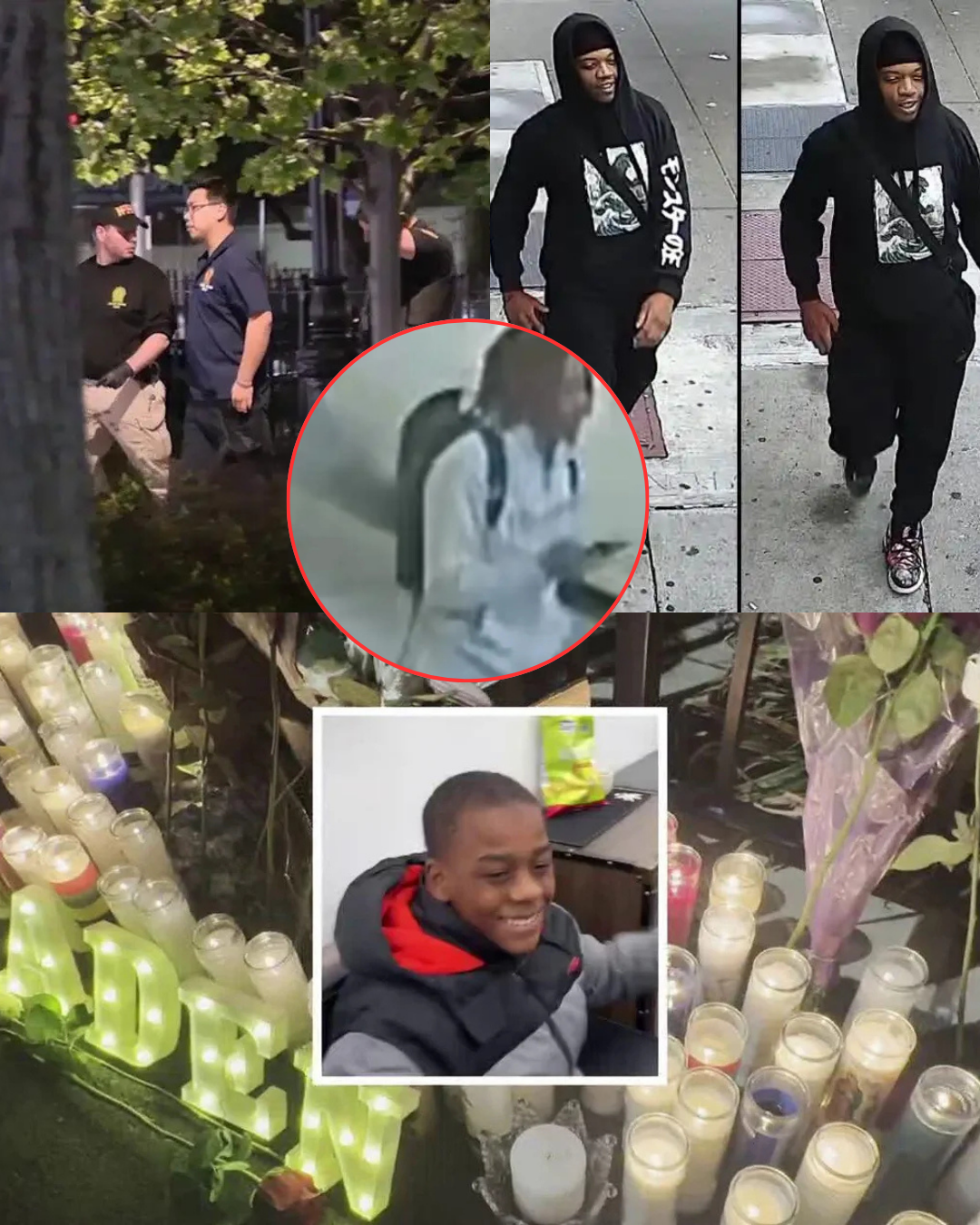 New Discovery: Investigators found a letter from the suspect 1 km from the scene, and the closing lines refer to his mother