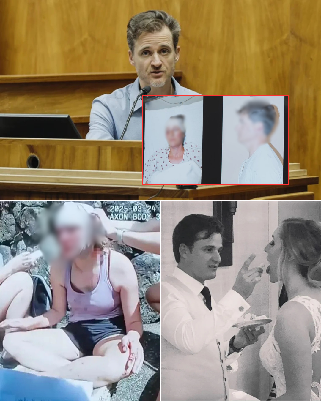 Impossible to believe: The Hawaii doctor husband has admitted to a horrifying act involving his wife just hours before the hike