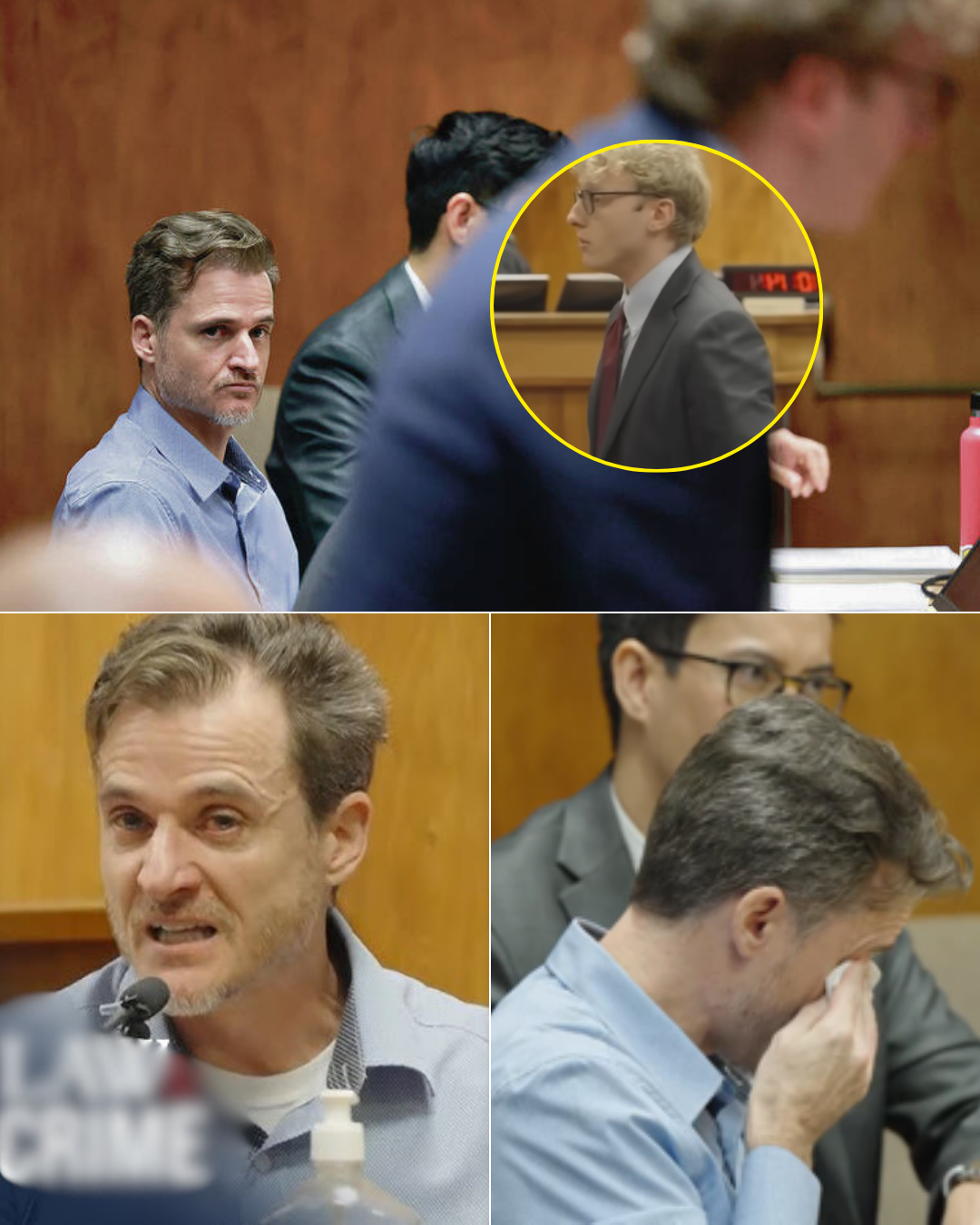 Strange Gesture: During the Hawaii doctor’s final 37-minute defense, he kept speaking nonstop while repeating the same odd hand movement