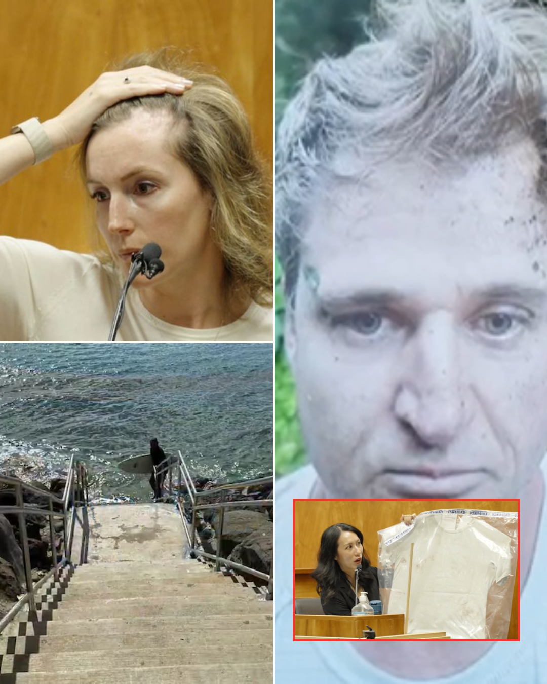 BLOODLINE TESTIMONY: “He tried to kill her” — in a shocking moment, the son tells the court his own father attacked his stepmother in Hawaii