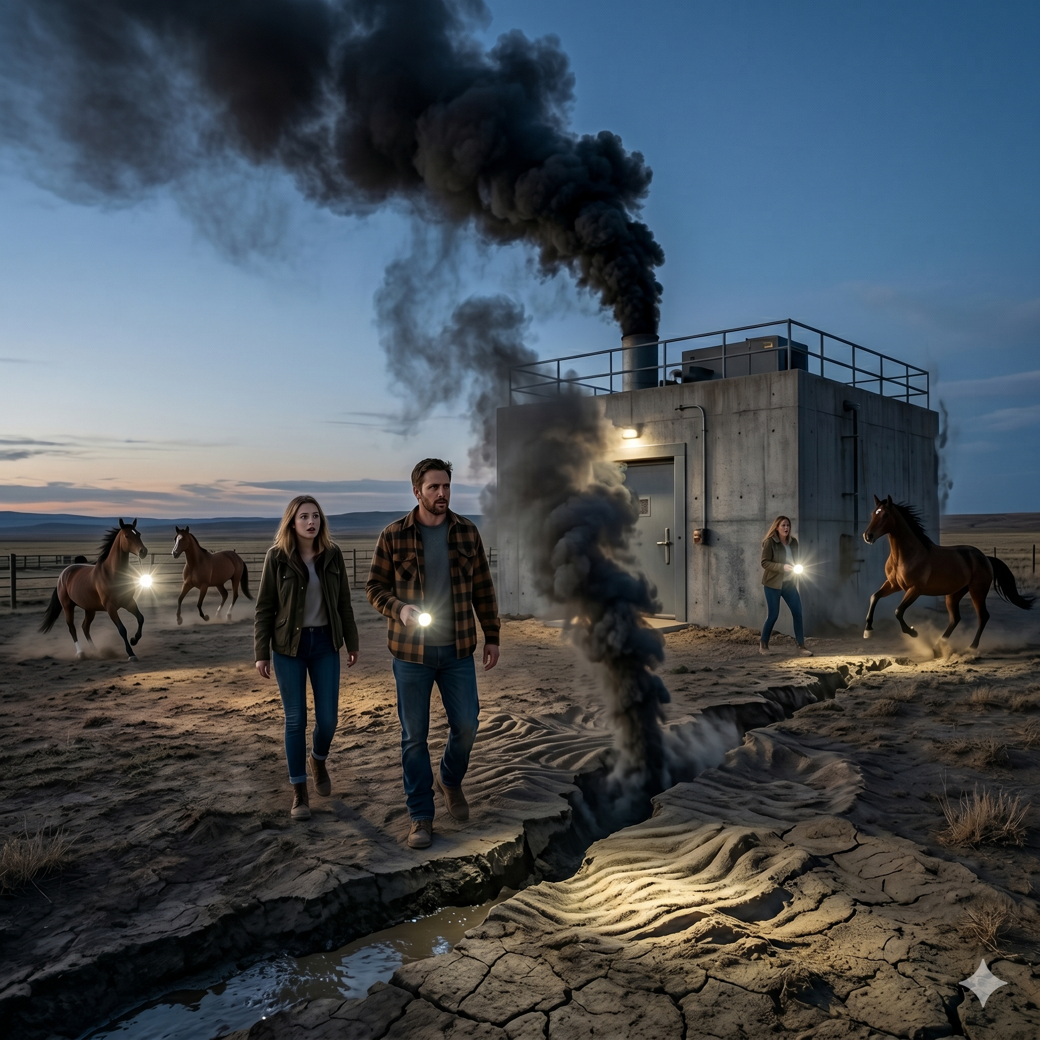 THE OLD RANCH GENERATOR CAME BACK TO LIFE… AND THE GROUND STARTED BREATHING