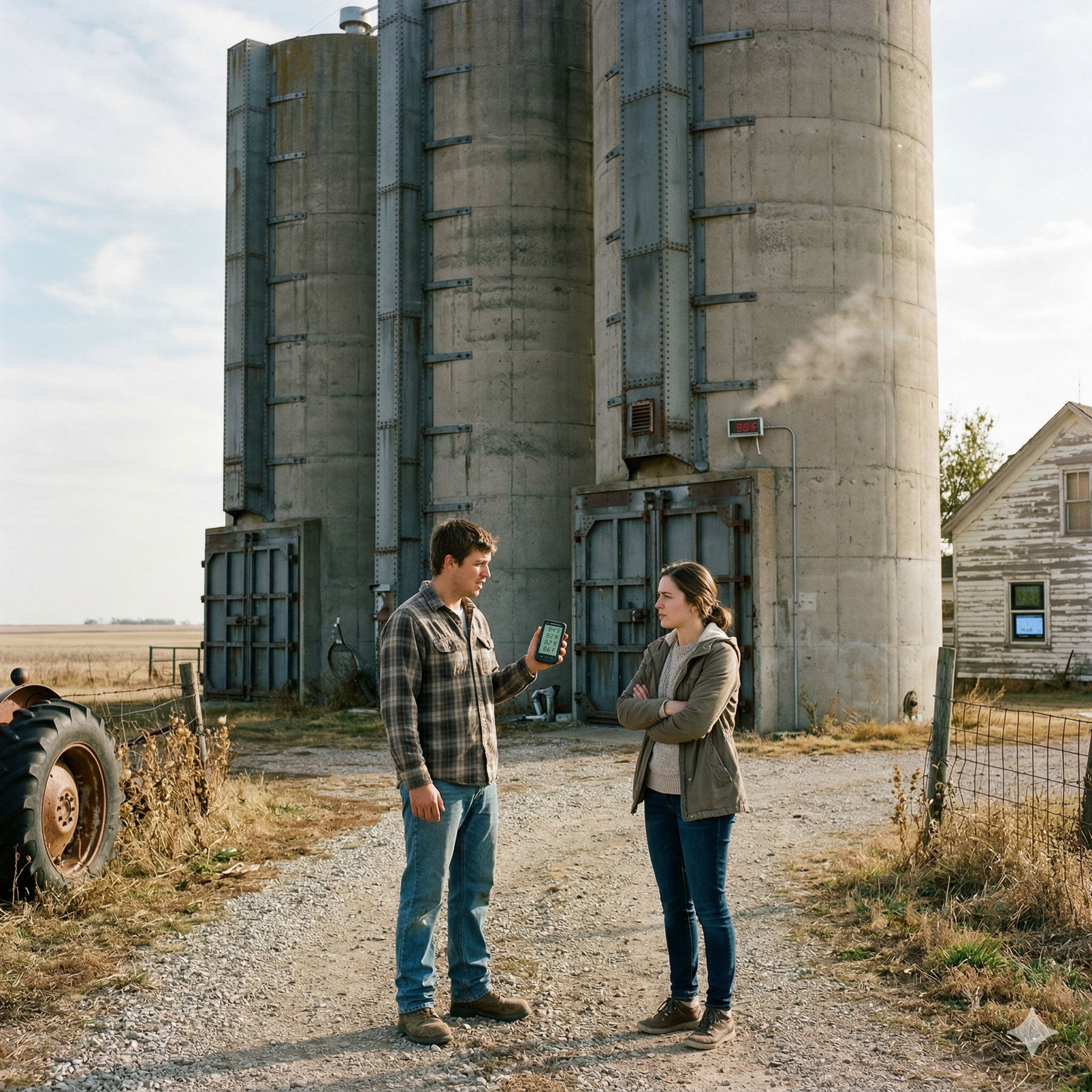 My father was a man of iron and silence. For 25 years, he kept the North Silos double-bolted and reinforced with steel.