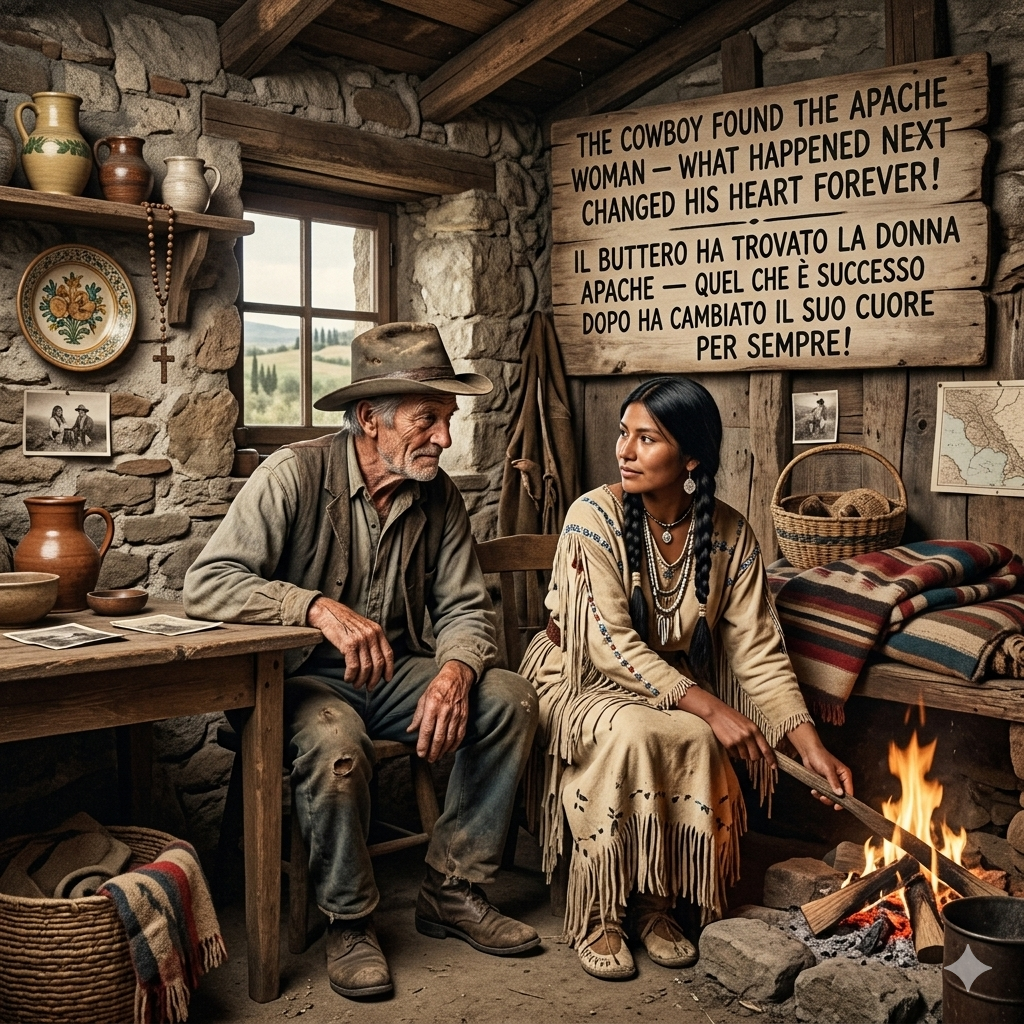 A Cowboy Found an Apache Woman in His Cabin — What Happened Next Changed His Heart Forever!