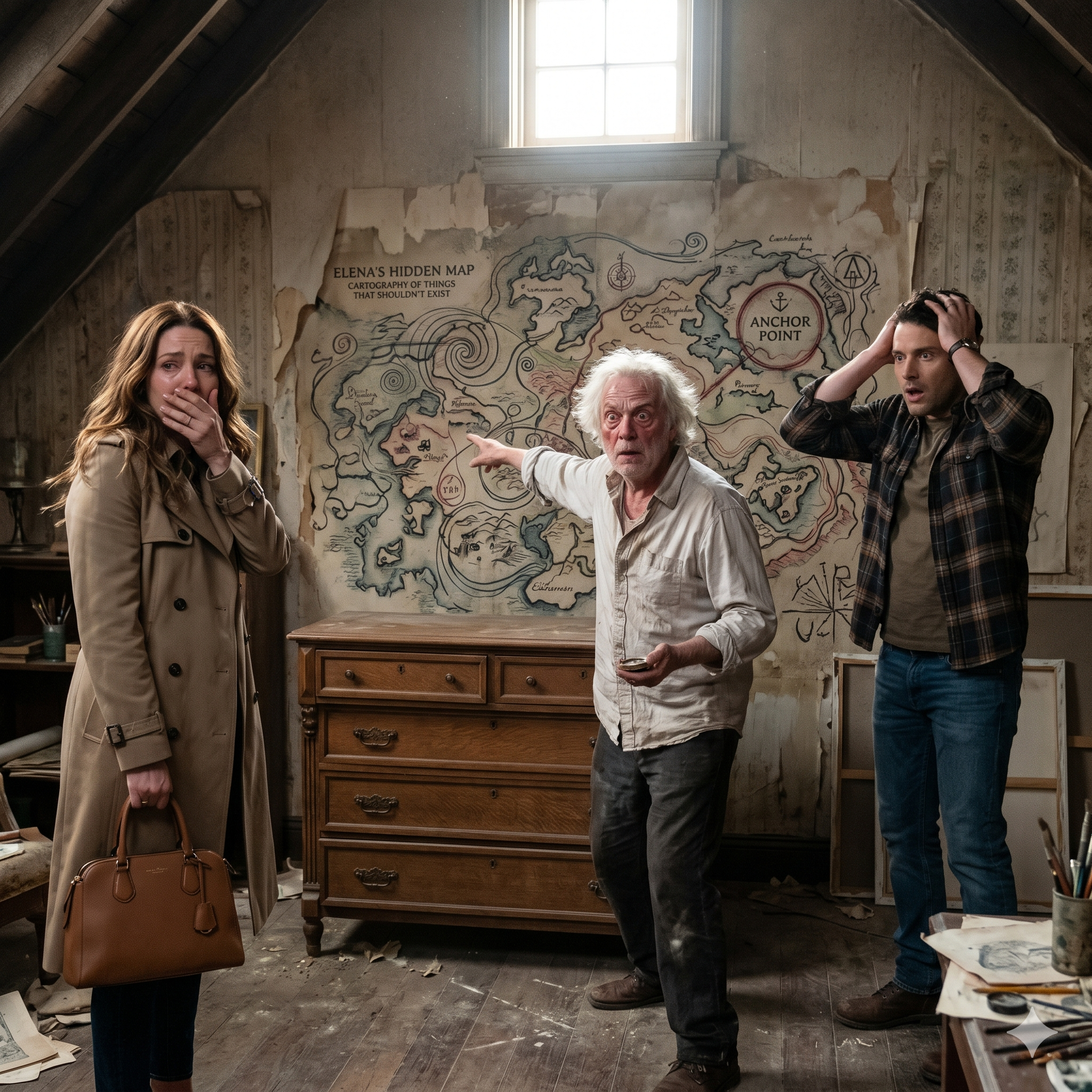 His Children Thought He Was Losing His Mind… Until He Showed Them the Map Their Mother Hid