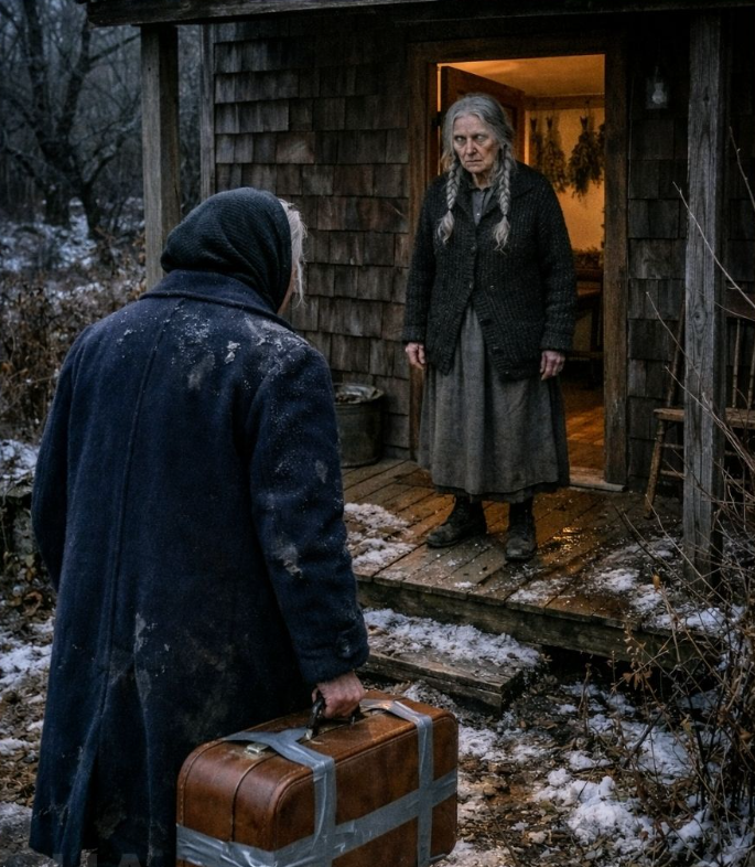 At 83, my grandson kicked me out of the house before a snowstorm… so I sought out the sister I had betrayed 44 years earlier, and what she waited in the freezing