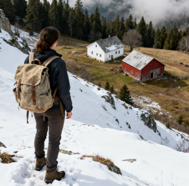 She Inherited the Town’s Most Worthless Farm—Then a Buried Door Beneath the Barn Changed Everything Forever The phone call came on a Thursday morning while Claire Bennett was standing in the break room